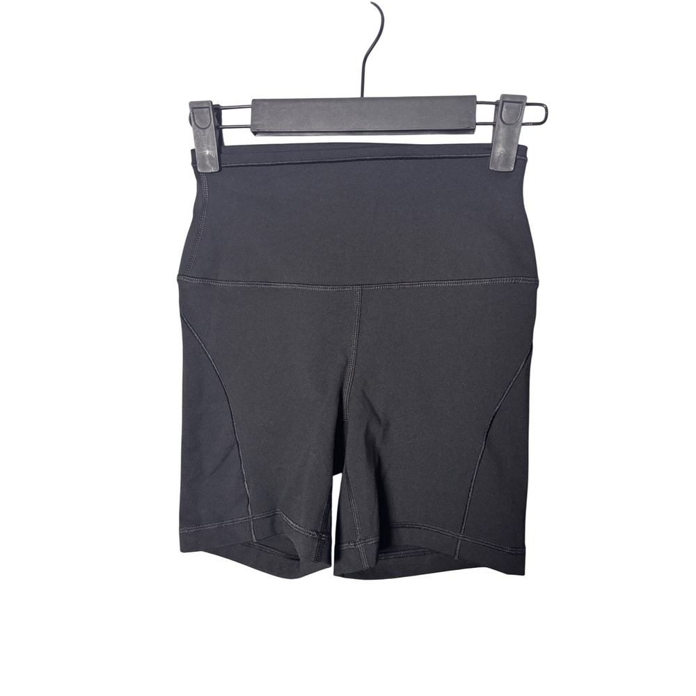 90 Degree By Reflex Womens Black Wonderlink Edge Cruiser Shorts XS Athleisure